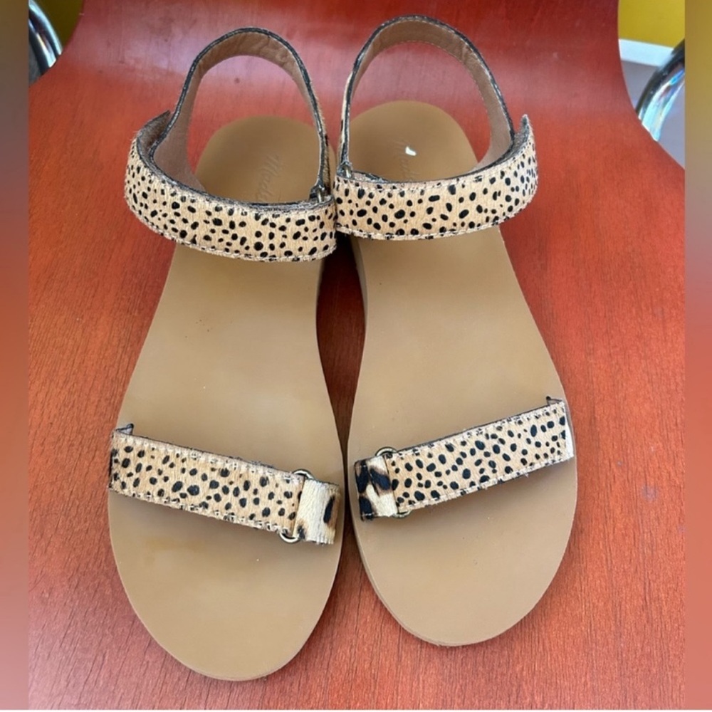 Madewell sandals, 8